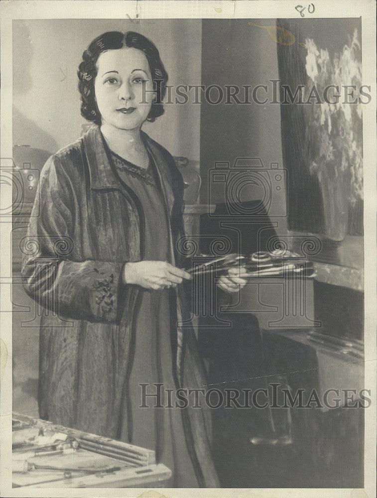 1951 Press Photo Mrs Bessie Lasky Jesse Lasky Film Magnate Executive - Historic Images