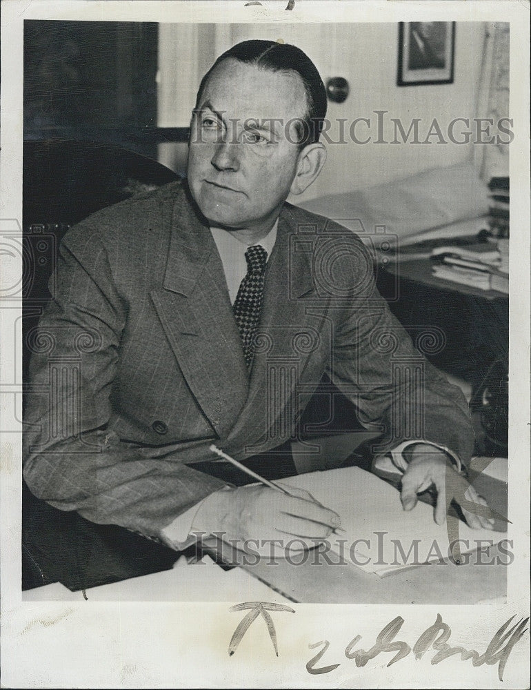 1940 Press Photo J Pierrepont Moffat State Department European Affairs Roosevelt - Historic Images