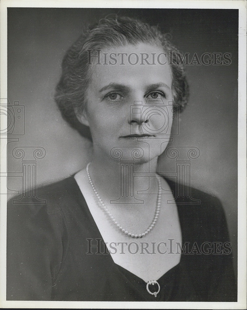 1943 Press Photo Mrs. John A. Moir, Greater Boston United War Fund - Historic Images