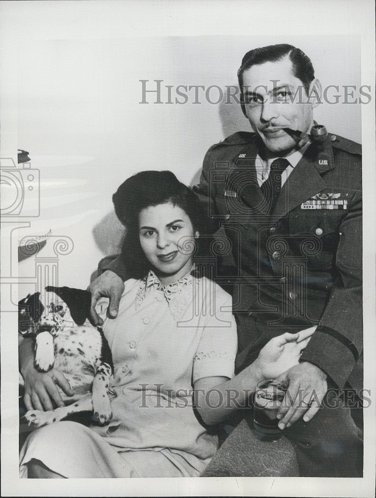 1952 Press Photo Capt Jerome Schechter Refuses To Fly - Historic Images