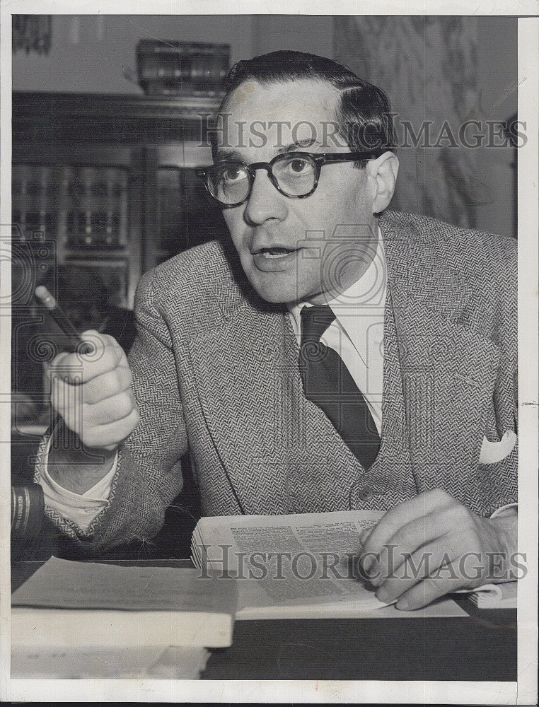 1948 Press Photo American Labor Party Representative Vito Marcantonio - Historic Images