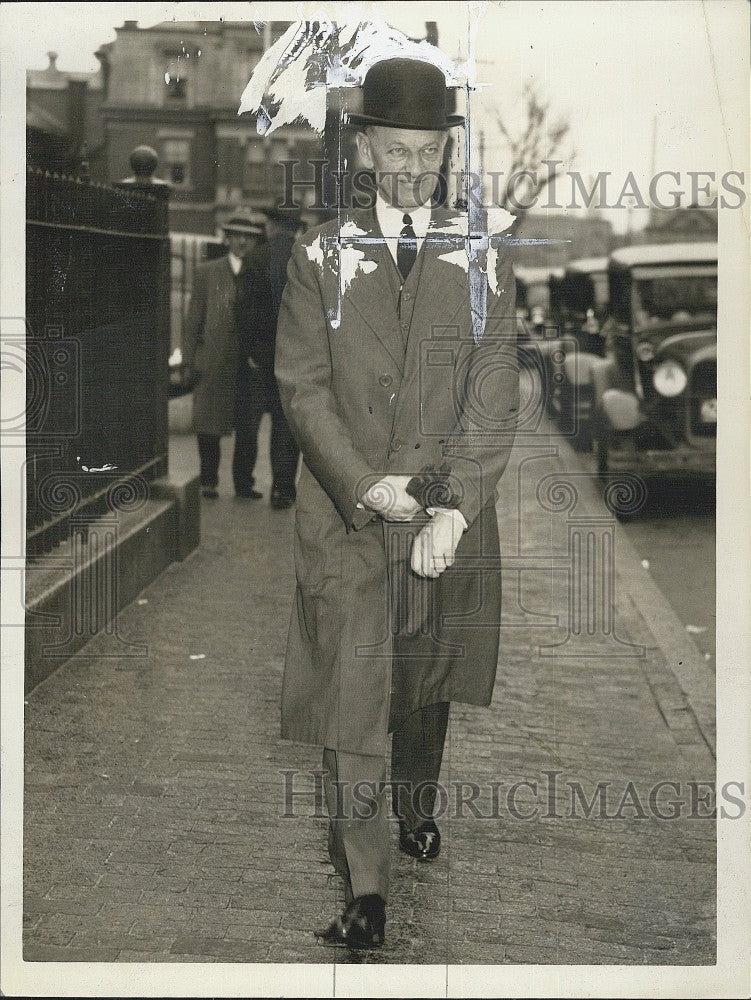 1935 Press Photo Rev. Norman Brighton, father of Norma - Historic Images
