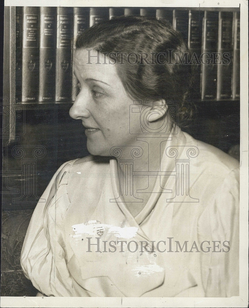 1934 Press Photo Mrs. Norman Brighton - Historic Images