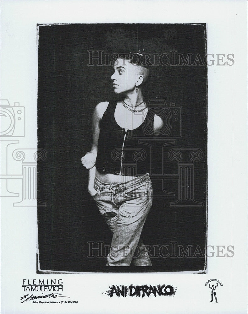 Press Photo Singer Songwriter Ani DiFranco - Historic Images