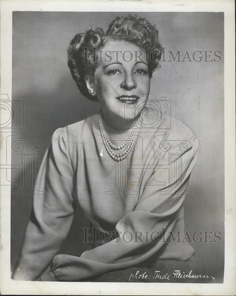 1948 Press Photo Mady Christian stars in &quot;Heartbreak House&quot; - Historic Images