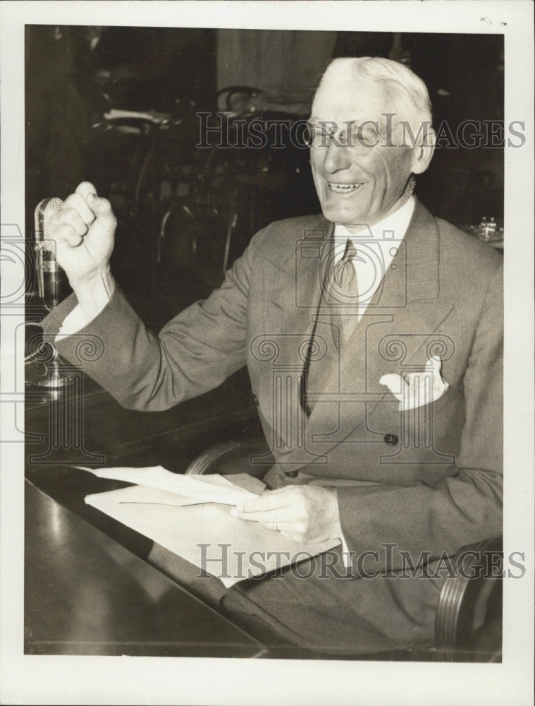 1939 Press Photo Hendon Chubb,dir of Prudential Ins. Co - Historic Images