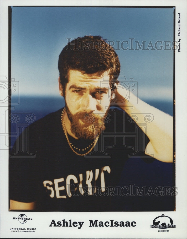 Press Photo Canadian Professional Fiddler Ashley MacIsaac, Universal Music - Historic Images