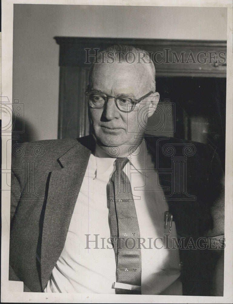 1956 Press Photo Middlesex Co.D.A. Ephraim Martin - Historic Images