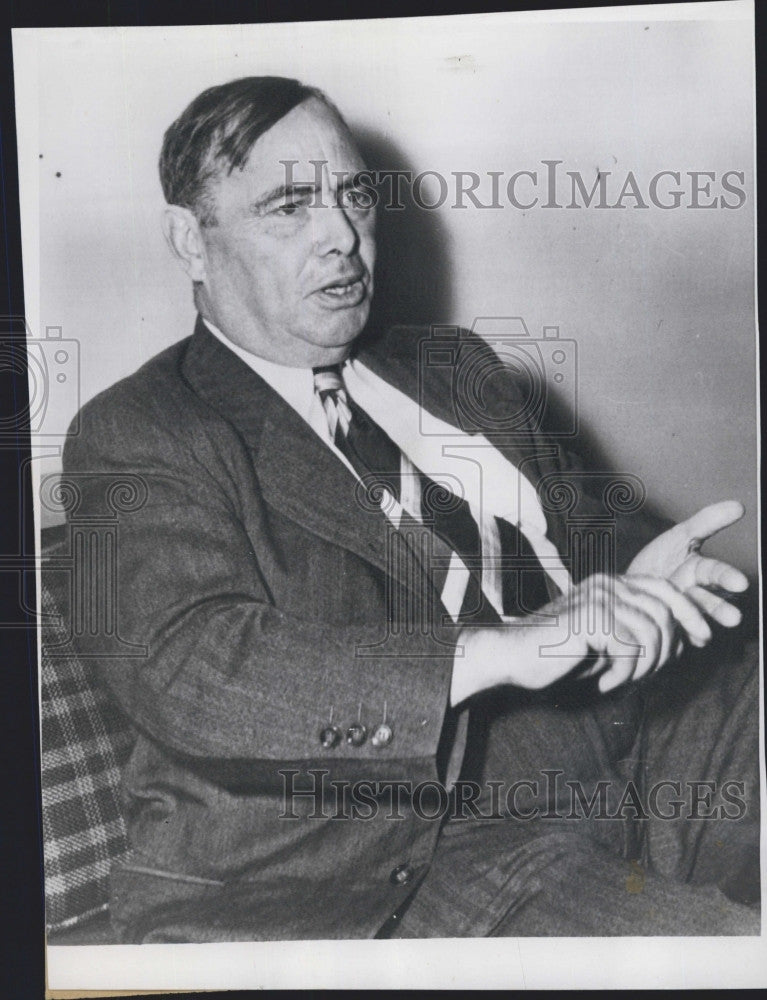 1952 Press Photo Rep Joseph Martin , Rep leader House of Reps. - Historic Images