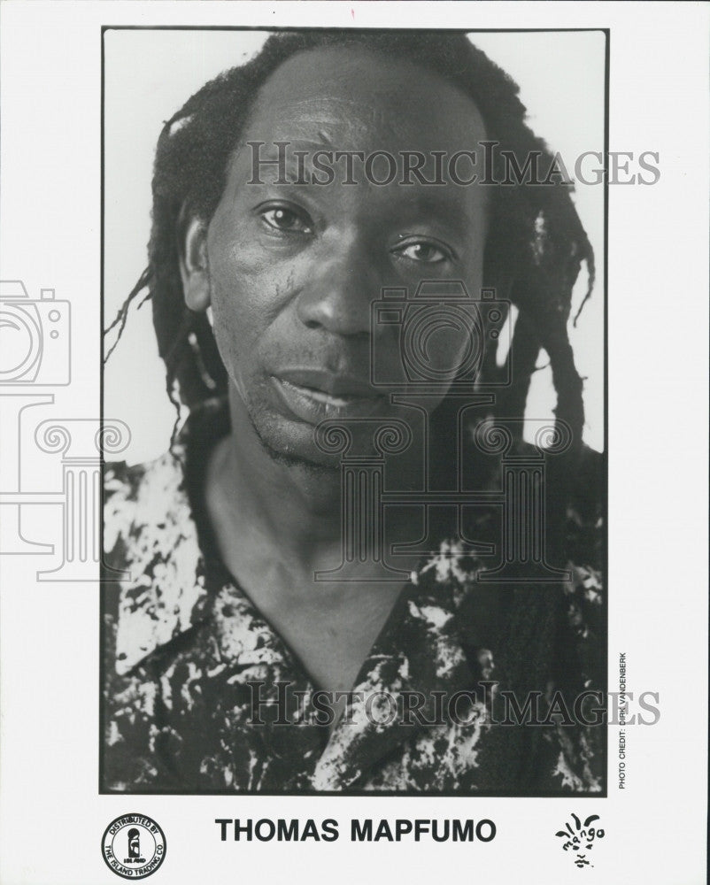 Press Photo Singer Performer Thomas Mapfumo - Historic Images