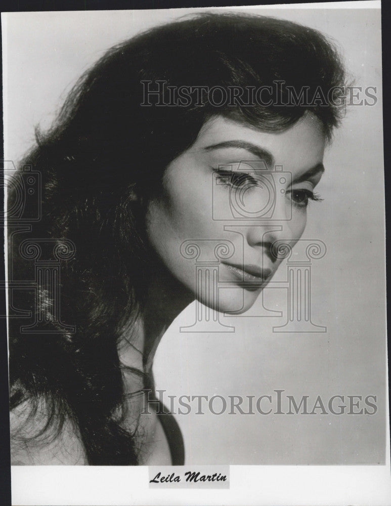 1960 Press Photo Leila Martin &quot;West Side Story&quot; - Historic Images