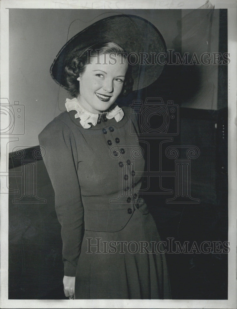 1939 Press Photo Doris &quot;Peewee&quot; Donaldson William Buckner Trial Witness Actor - Historic Images