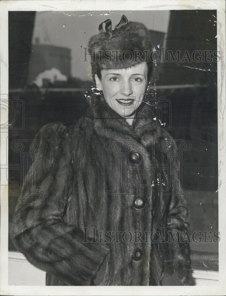 1940 Press Photo  Eve Curie, daughter of Marie Curie - Historic Images