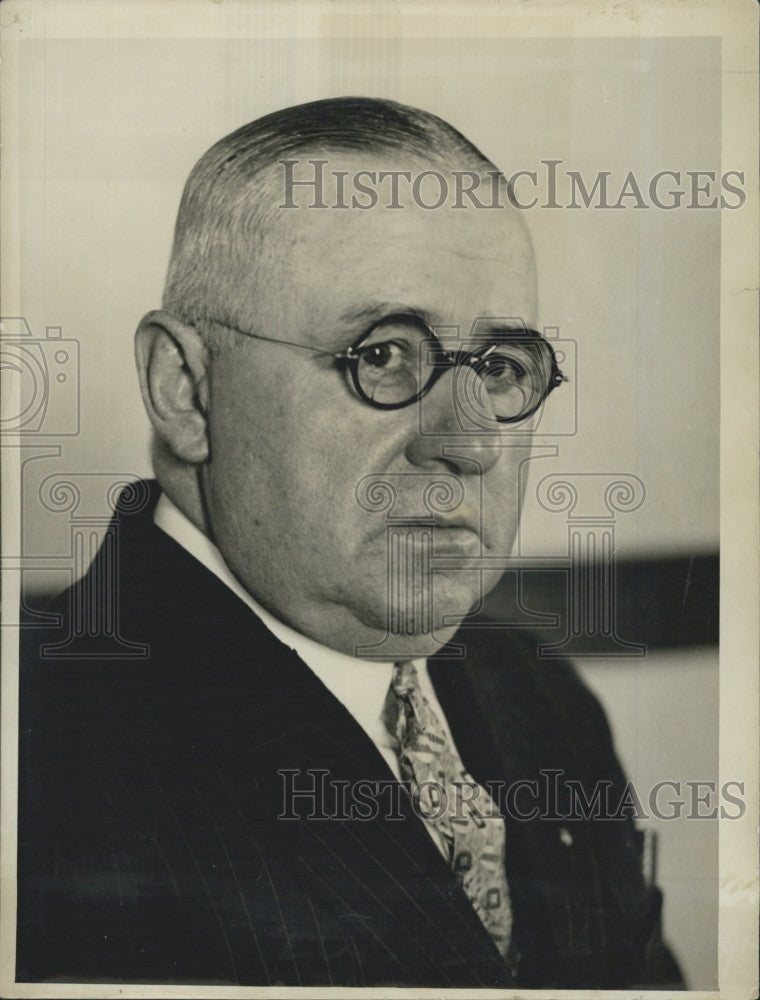 1932 Press Photo William Hogan, Ex-city Councillor - Historic Images