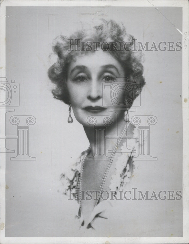 1952 Press Photo Grace George  in &quot;The Constant Wife&quot; - Historic Images