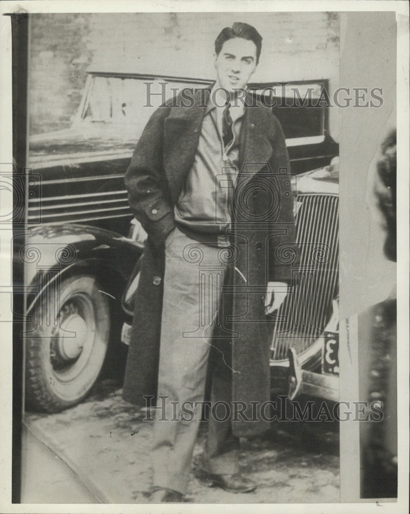 1938 Press Photo Prentice gree, musician and aviator - Historic Images