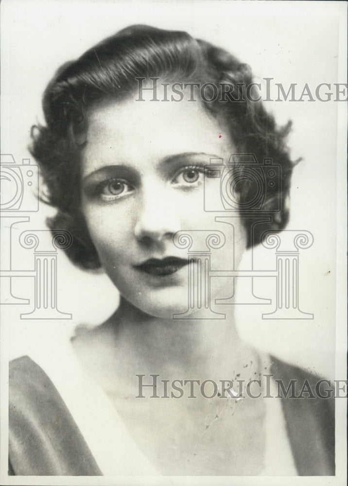 1933 Press Photo Peggy McCray,Oklahoma oil heiress - Historic Images