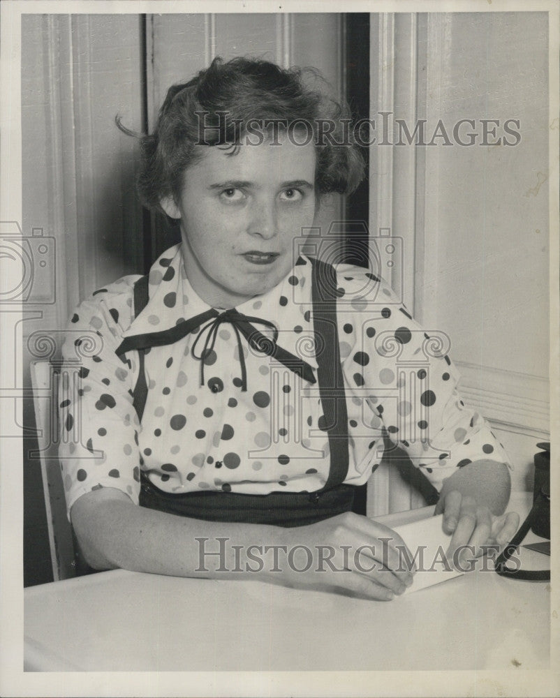 Press Photo Mary Kryder who took care of Linda when Brown kidnapped child - Historic Images