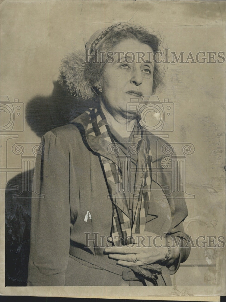 1952 Press Photo Marion Kranz, Delaney Trial Witness - Historic Images