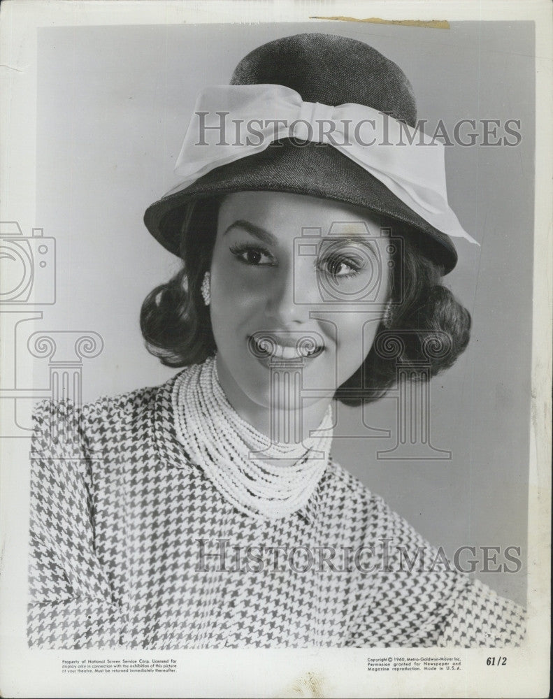 1960 Press Photo Paula Prentiss Stars In Where The Boys Are - Historic Images