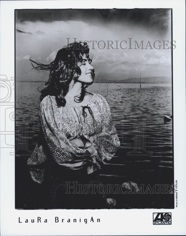 Press Photo Musisician, Laura Branigan on Atlantic - Historic Images