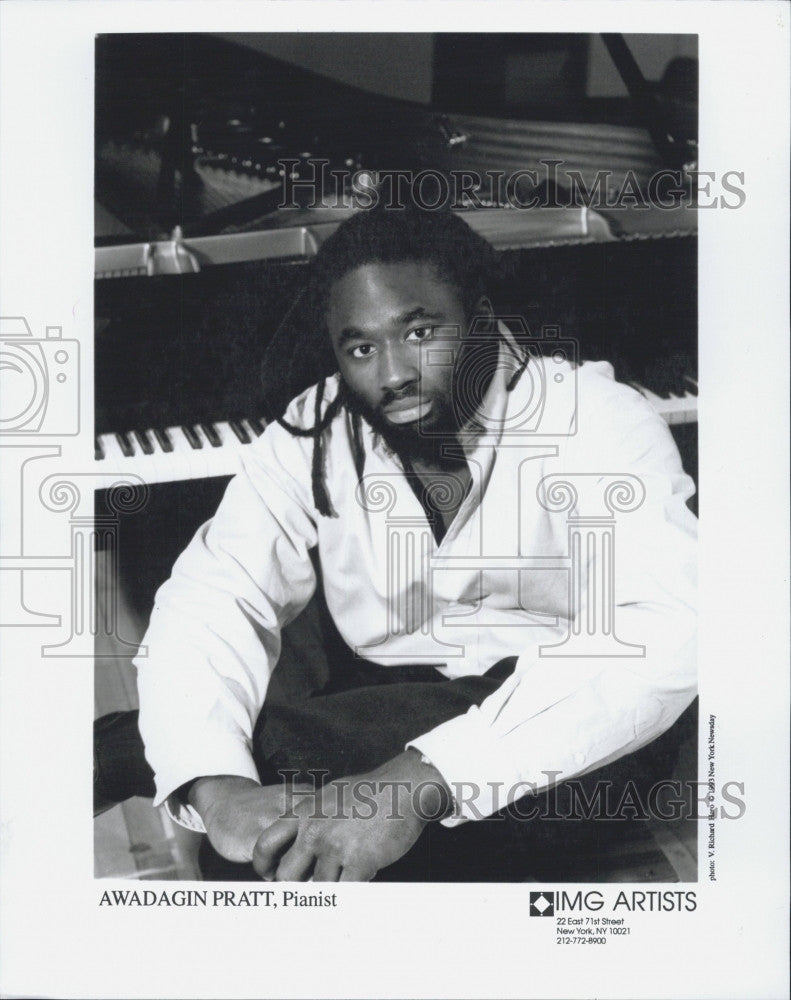 Press Photo Pianist, Awadagin Pratt on IMG Artists - Historic Images