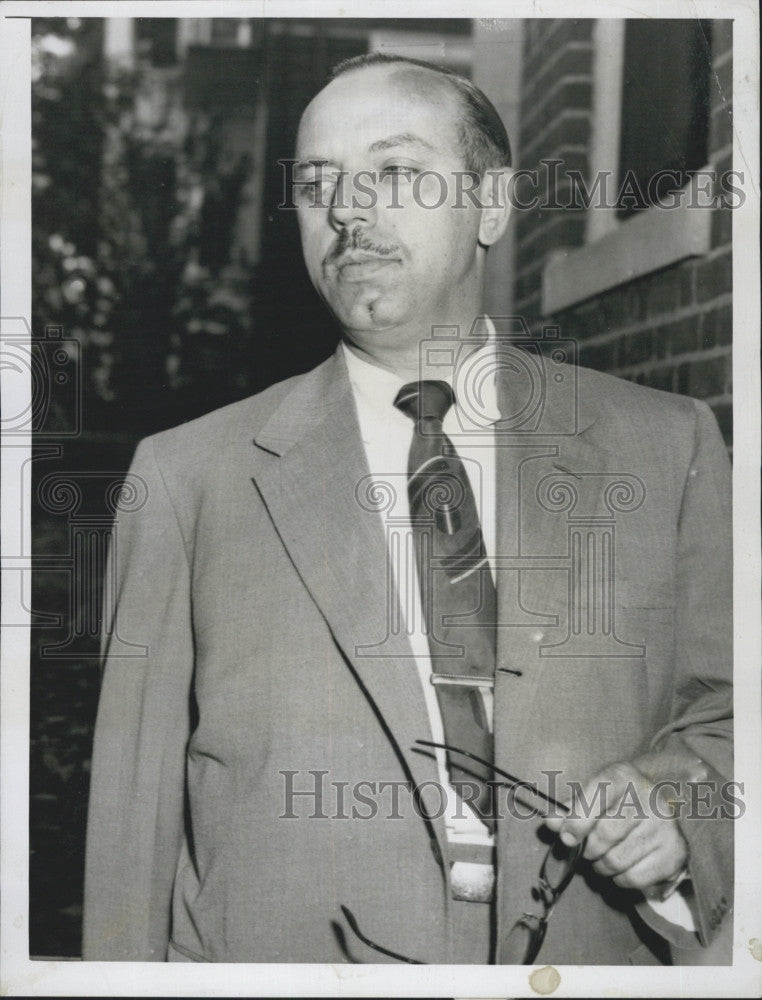 1955 Press Photo Attorney Frank A.Marciello Somerville District Court - Historic Images