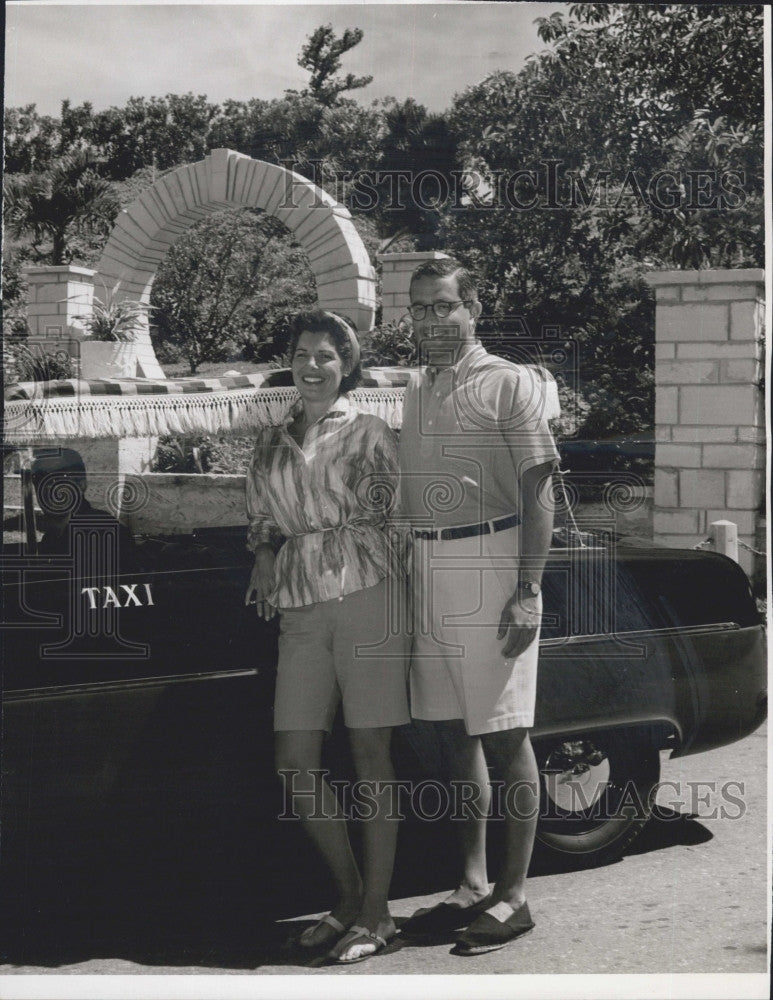 1962 Press Photo Mr. And Mrs. James Marcus Lily de Portales Lodge of Connecticut - Historic Images