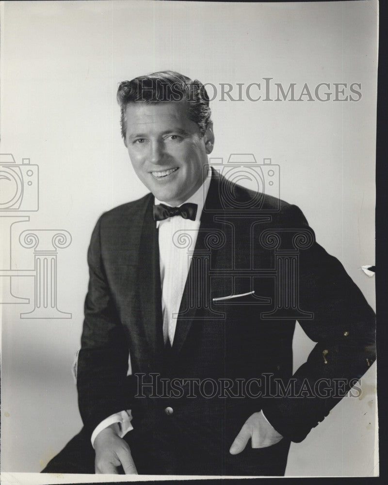 1963 Press Photo Singer, Gordon MacRae to perform - Historic Images