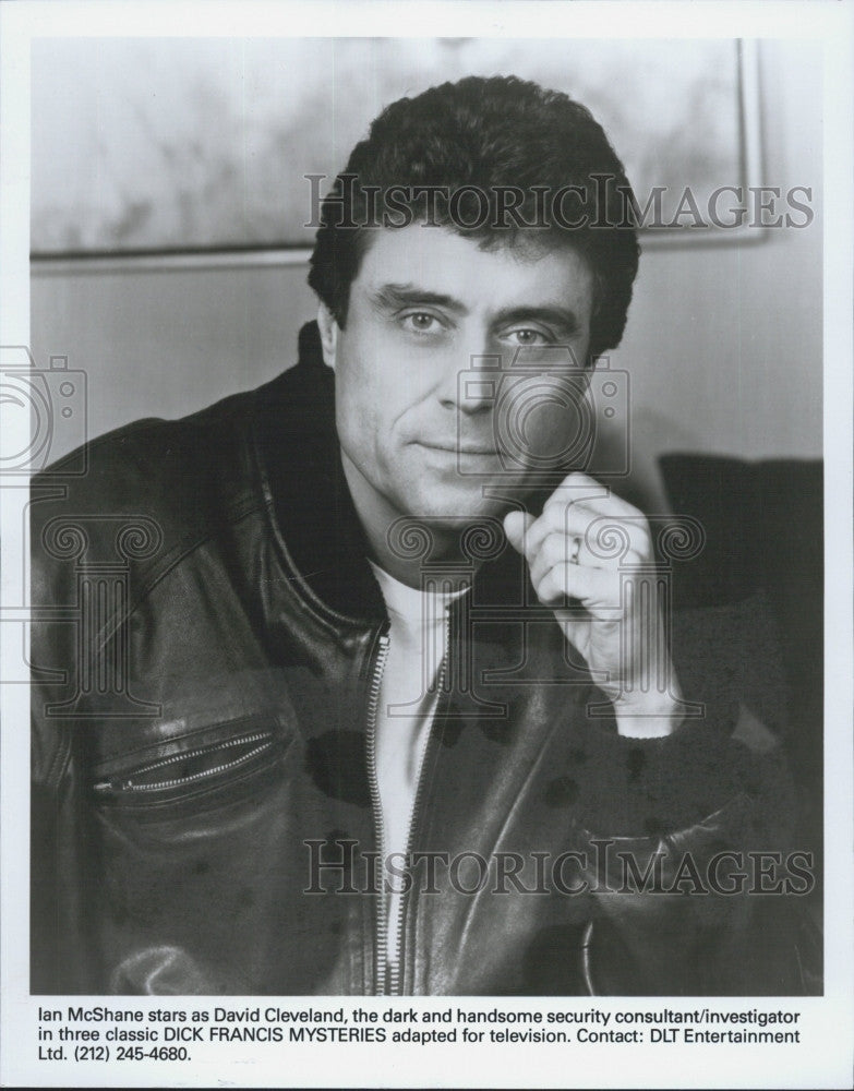 1980 Press Photo Actor Ian McShane Stars in &quot;Dick Francis Mysteries&quot; - Historic Images