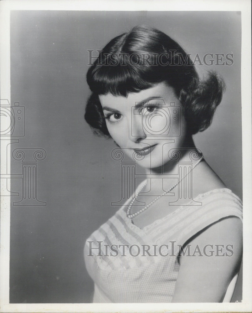 1959 Press Photo Actress Adele Mara stars in &quot;Maverick&quot; ABC - Historic Images