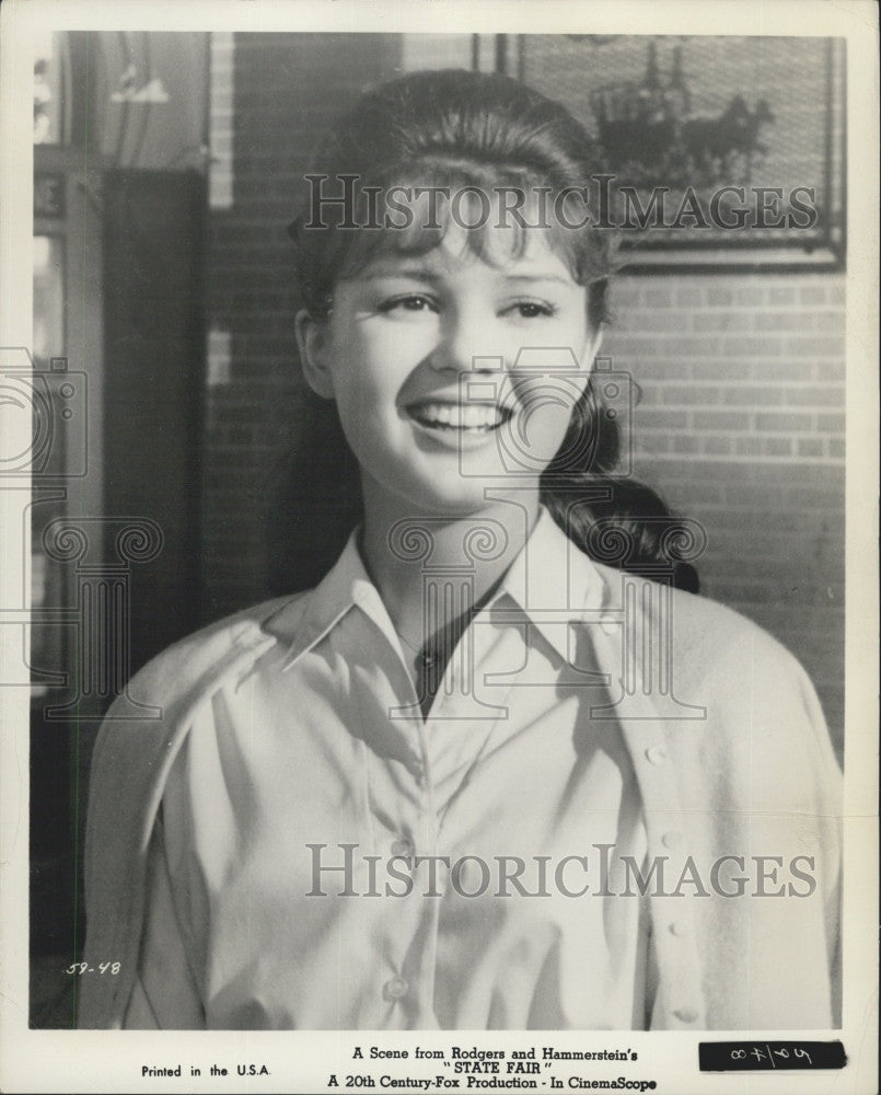 1963 Press Photo Pamela Tiffin Young Starlet in Latest Picture &quot;State Fair&quot; - Historic Images