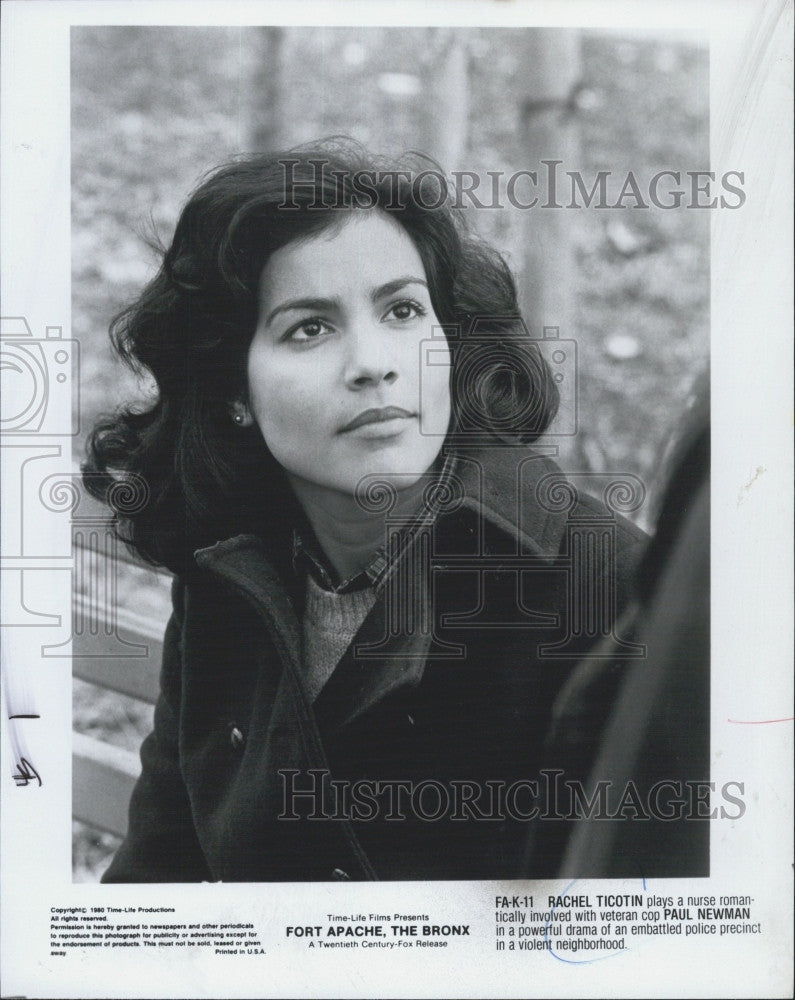 1980 Press Photo &quot;Fort Apache, The Bronx &quot; starring Rachel Ticotin - Historic Images