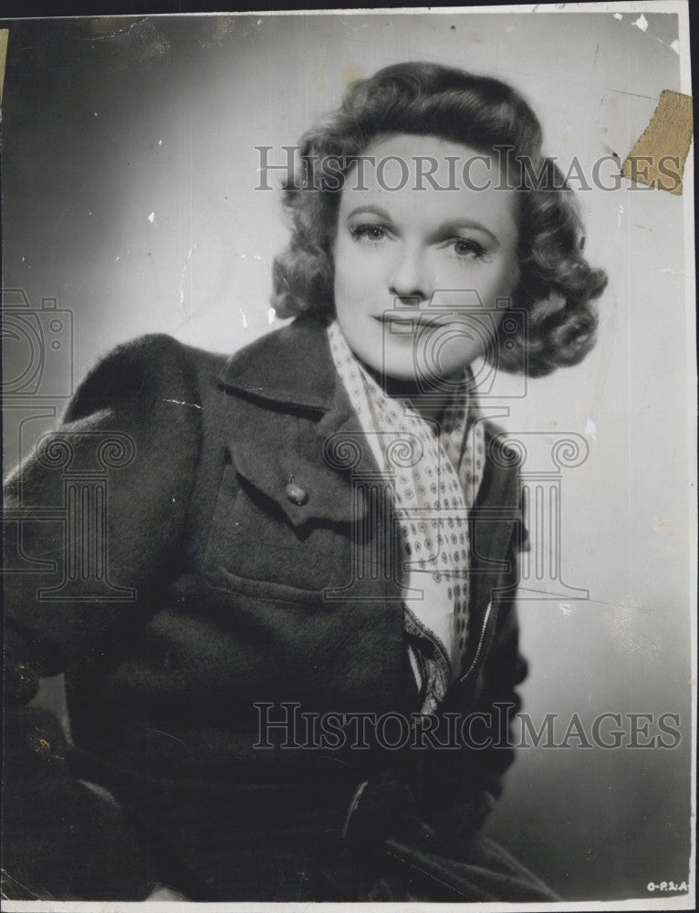 1951 Press Photo Actress Anna Neagle stars in &quot;Odette&quot; - Historic Images