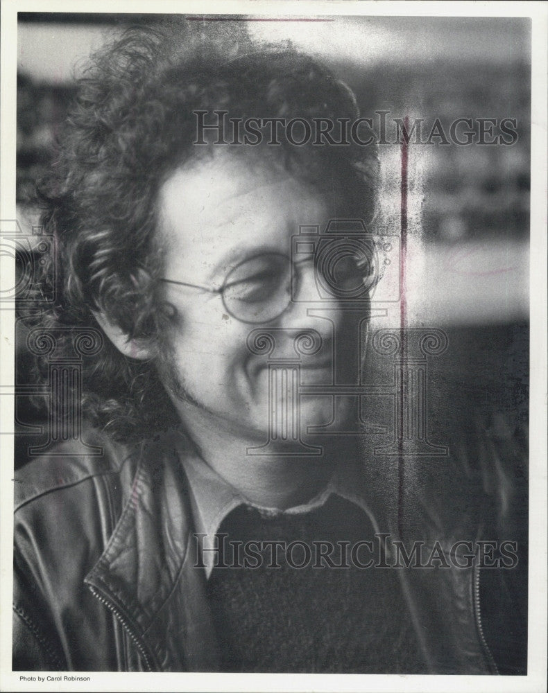 1990 Press Photo Noel Redding, ex Jimmy Hendrix bass player - Historic Images