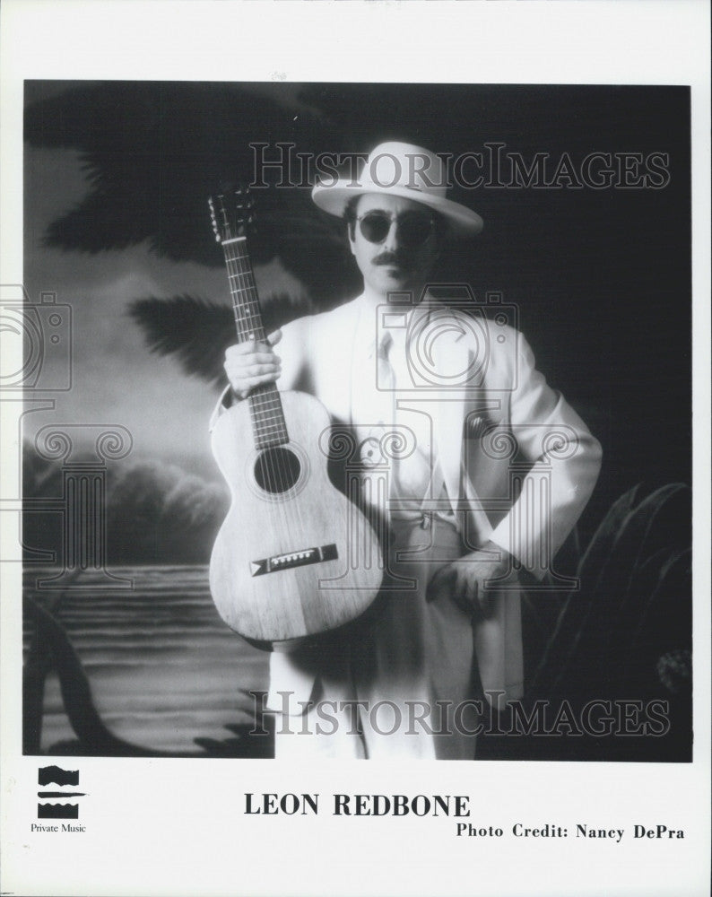 Press Photo Ragtime Musician Leon Redbone - Historic Images