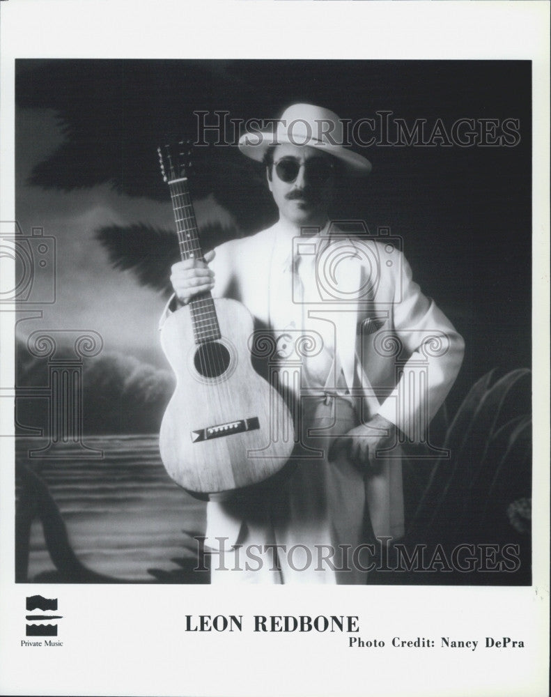 Press Photo Ragtime Musician Leon Redbone - Historic Images