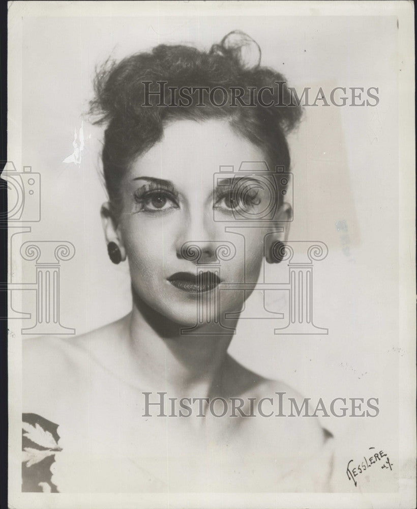 1955 Press Photo Ballerina, Bettina Rosay in &quot;Kiss Me Kate&quot; - Historic Images