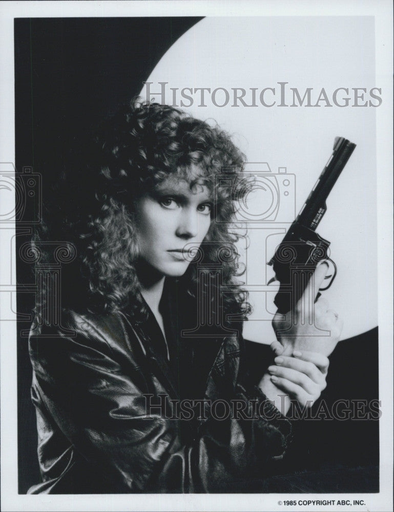 1985 Press Photo Actress Jamie Rose - Historic Images