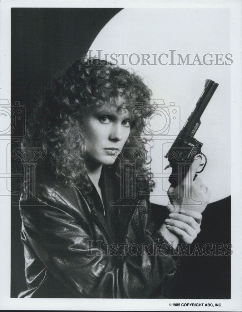 1985 Press Photo Actress Jamie Rose - Historic Images