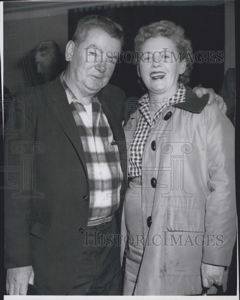 1962 Press Photo Businessman John J. Dineen and Wife - Historic Images