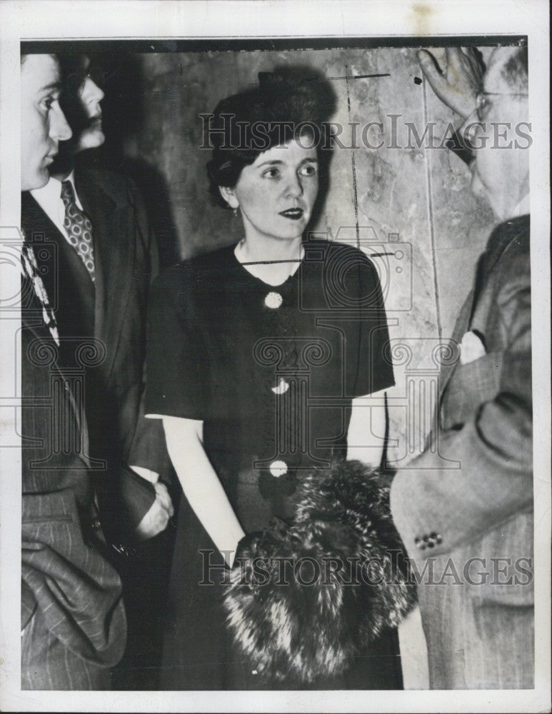 1944 Press Photo Countess Grace Buchanan Dineen Cofessed German Spy - Historic Images