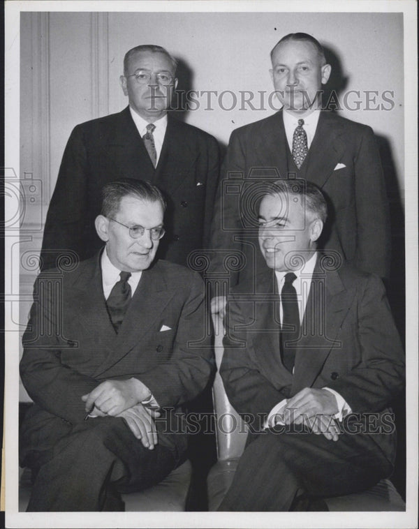 Judge Fredrick J.Dillon Pres. Herbert N.Faulkner Dr Marcus 1950 Vintage ...