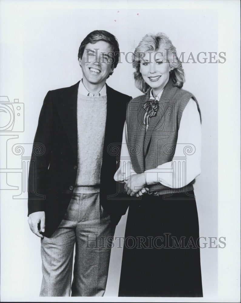 1982 Press Photo TV Host Barry Nolan, Boston&#39;s Version Of Evening Magazine - Historic Images