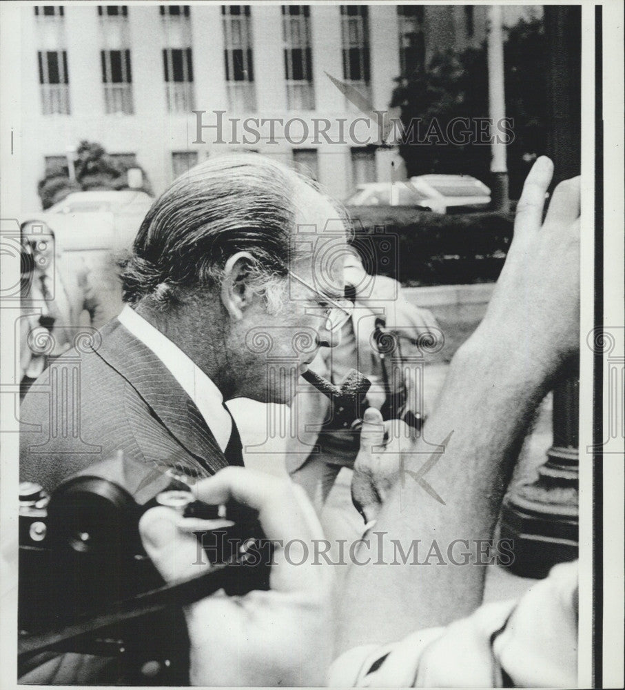 1976 Press Photo Frederick Garue, former White House Aide. - Historic Images