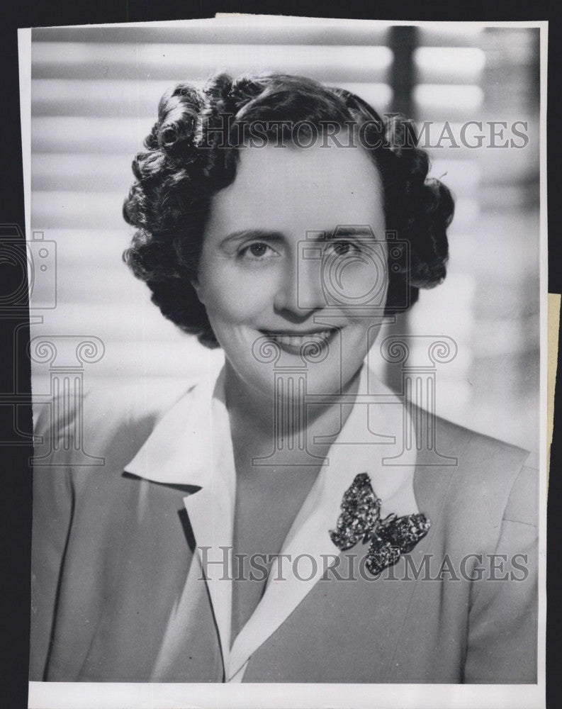 1951 Press Photo Mrs, Albert D.Lasker,an Honoray Degreeof Doctor of Law. - Historic Images