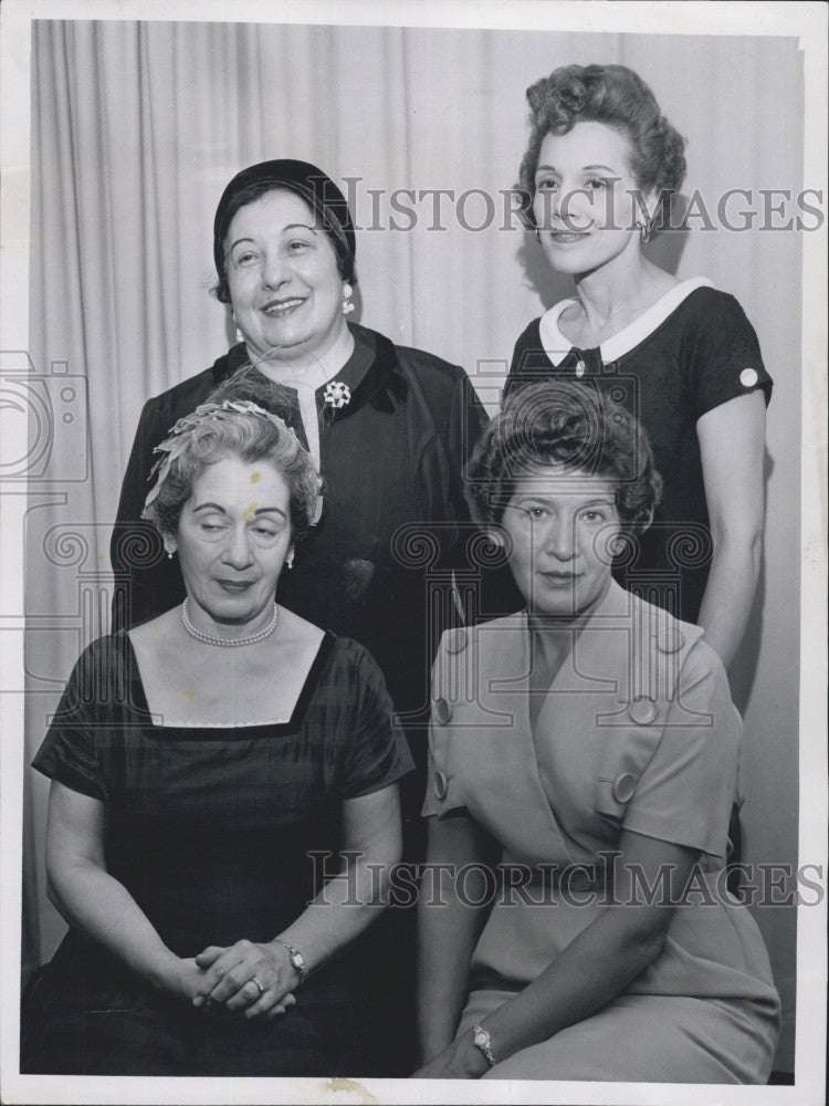 1958 Press Photo Professional and Business Women&#39;s Lodge. - Historic Images