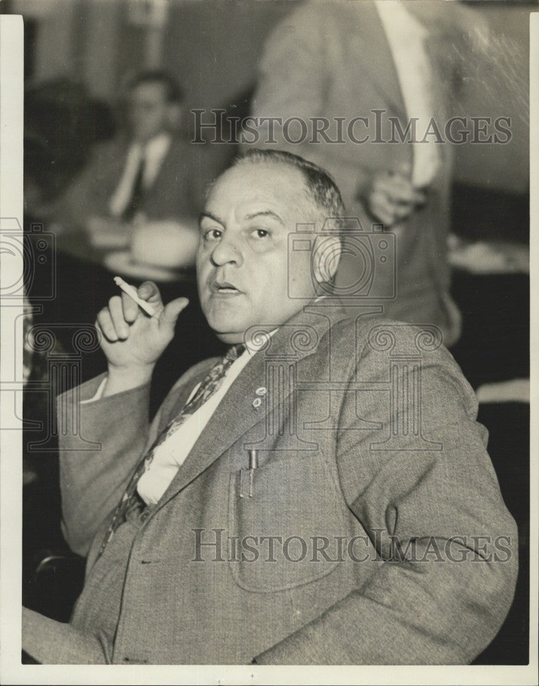 1938 Press Photo John Langone at City Hall - Historic Images