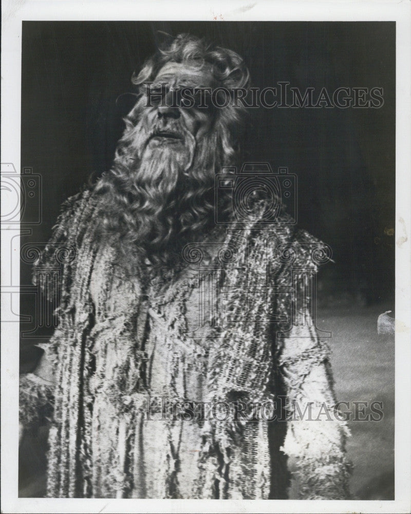 1976 Press Photo Actor Alexis Minotis in &quot;Oedipus at Colonus&quot; - Historic Images