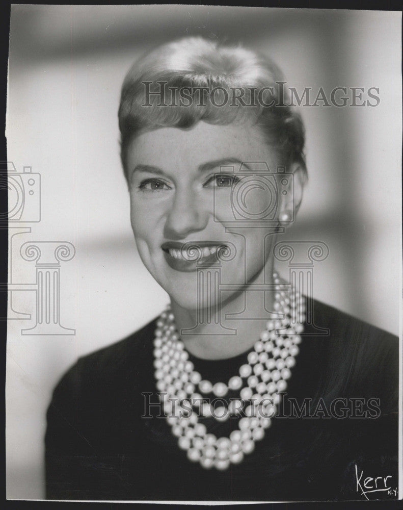 1964 Press Photo New York Stage Actress Jan Miner Played Madge in Palmolive - Historic Images